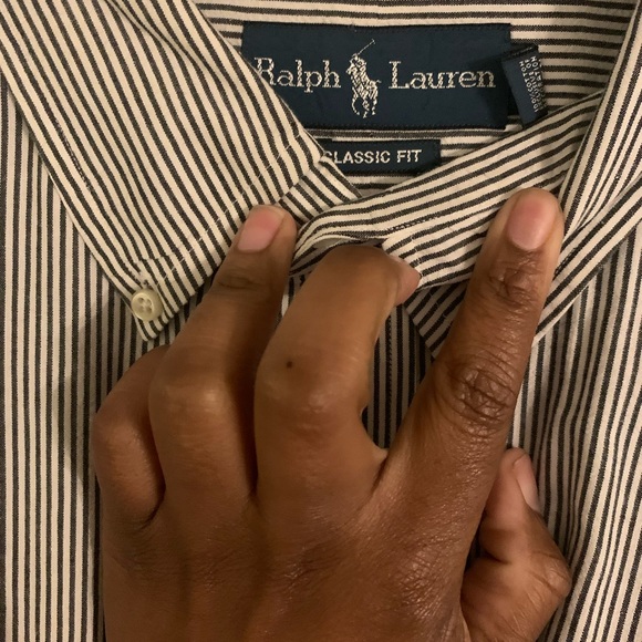 Ralph Lauren Seersucker Button Down Shirt - Picture 4 of 4